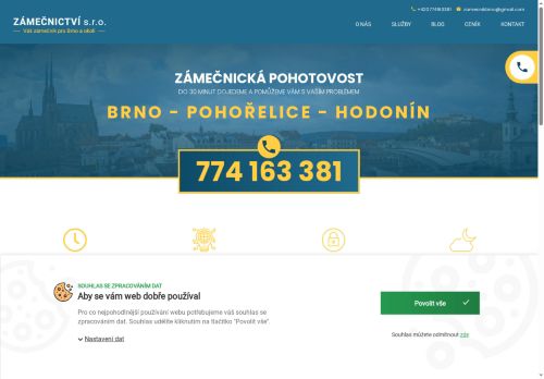 Zobrazit webové stránky Zámečnictví – zámkařství Troskotovice