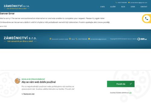 Zobrazit webové stránky Zámečnictví – zámkařství Troskotovice