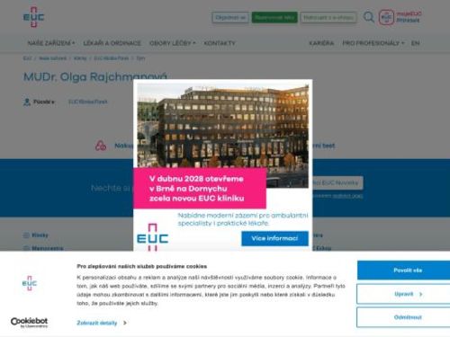 Praktický lékař pro dospělé - MUDr. Olga Rajchmanová