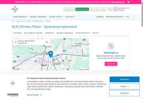 Zobrazit webové stránky Spánková laboratoř - MUDr. Jana Vyskočilová
