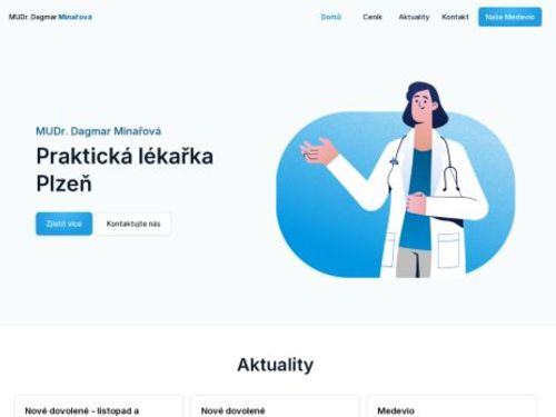 Praktický lékař pro dospělé - MUDr. Dagmar Minařová