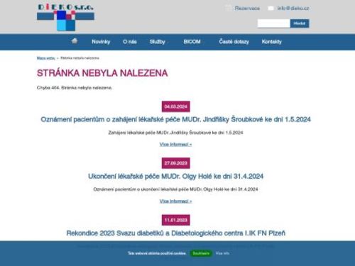 Diabetologická ambulance DIEKO s.r.o. - MUDr. Jindřiška Šroubková