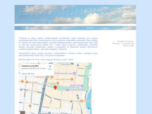 Endokrinologická ordinace - MUDr. Dana Hauerová