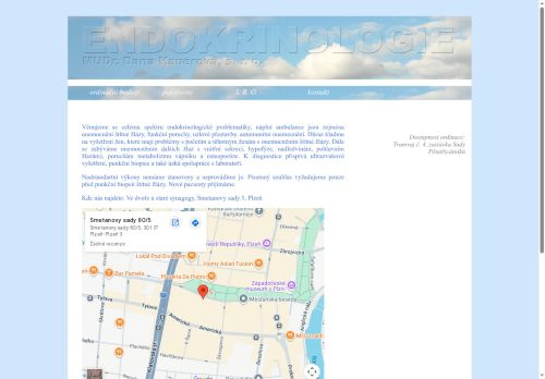 Zobrazit webové stránky Endokrinologická ordinace - MUDr. Dana Hauerová