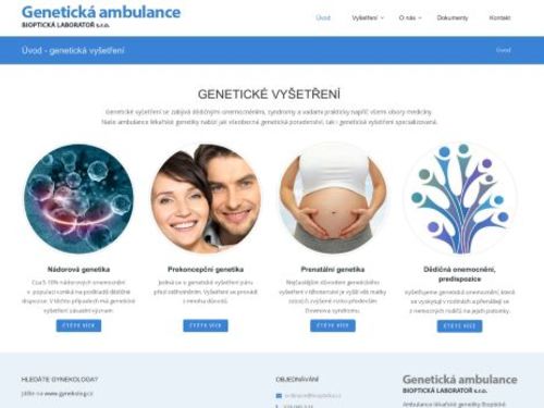 Genetická ambulance Bioptická laboratoř s.r.o. - MUDr. Marcel Hasch