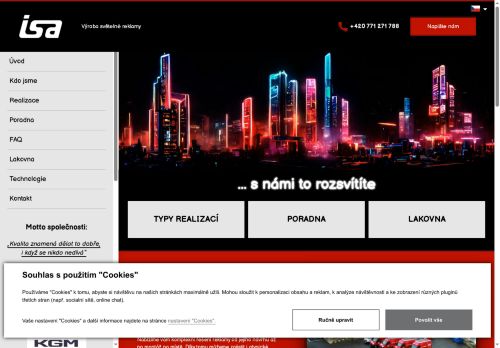 ISA Praha a.s. nabízí práci na pozici SERVISNÍ A MONTÁŽNÍ TECHNIK REKLAMNÍCH PRVKŮ v obci Hořátev