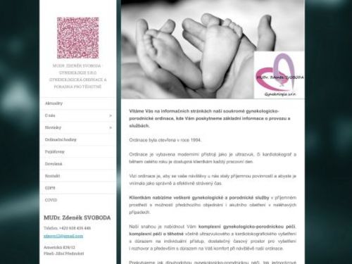 Gynekologická ambulance - MUDr. Zdeněk Svoboda