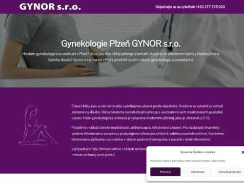Gynekologie GYNOR s.r.o. - MUDr. Eva Dřímalová – Pláničková, MUDr. Michaela Blažková, MUDr. Martin Pešek