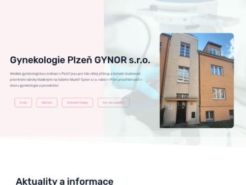 Gynekologie GYNOR s.r.o. - MUDr. Eva Dřímalová – Pláničková, MUDr. Michaela Blažková, MUDr. Martin Pešek