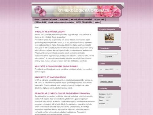 Gynekologická ambulance - MUDr. Soňa Rubášová