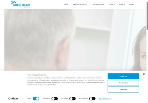 Zobrazit webové stránky Gynekologická ambulance GYNEO Reindl - MUDr. Josef Reindl, MUDr. Dagmar Švehlová, MUDr. Lukáš Prajka