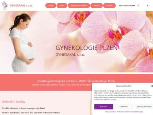 Gynekologická ambulance GYNESAKAL s.r.o. - MUDr. Šárka Kalašová