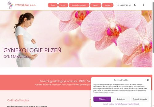 Zobrazit webové stránky Gynekologická ambulance GYNESAKAL s.r.o. - MUDr. Šárka Kalašová