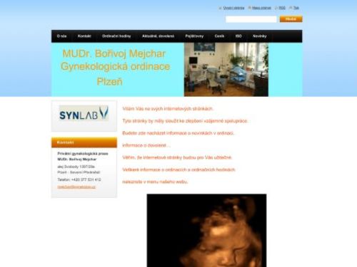 Gynekologická ambulance - MUDr. Bořivoj Mejchar