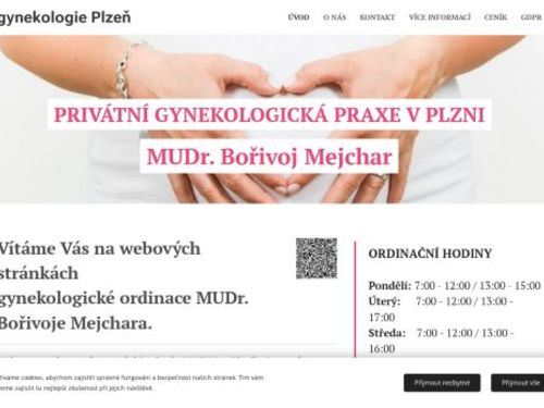 Gynekologická ambulance - MUDr. Bořivoj Mejchar