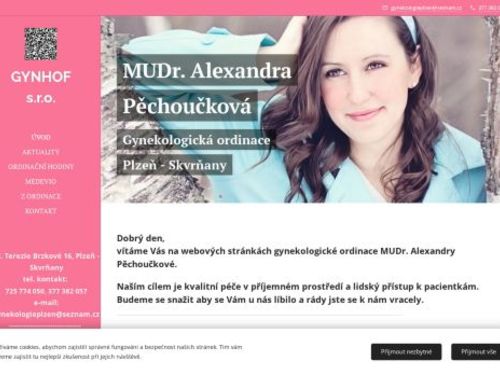 Gynekologická ambulance GYNHOF s.r.o. - MUDr. Alexandra Pěchoučková