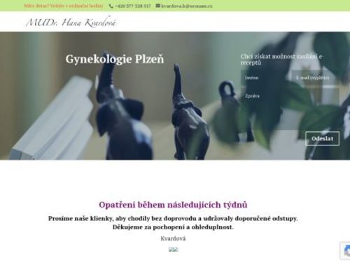 Gynekologická ambulance - MUDr. Hana Kvardová