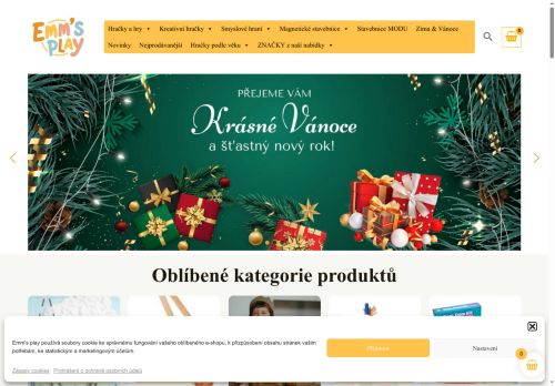 Zobrazit webové stránky Emm´ s play