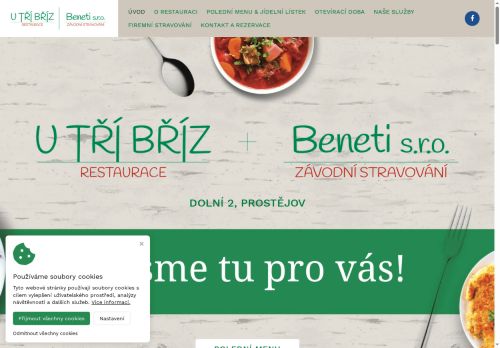 Beneti, s.r.o. nabízí práci na pozici ŠÉFKUCHAŘ/ŠÉFKUCHAŘKA v obci Prostějov
