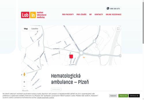 Zobrazit webové stránky Hematologická ambulance - Institut laboratorní medicíny