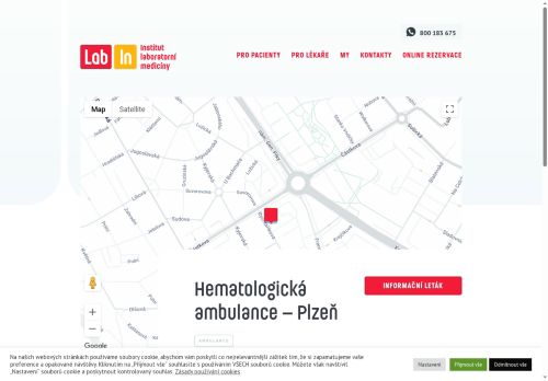 Zobrazit webové stránky Hematologická ambulance - Institut laboratorní medicíny