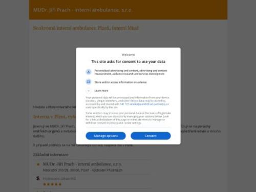 Interní ambulance - MUDr. Jiří Prach