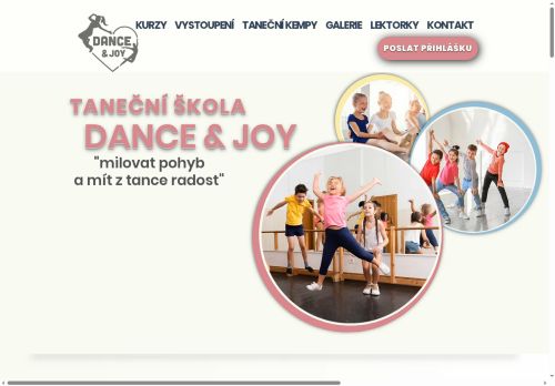 Zobrazit webové stránky Dance&Joy
