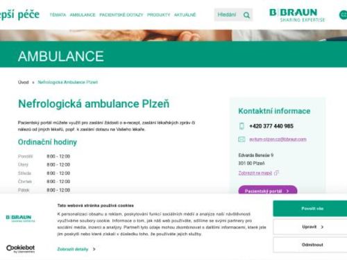 B. Braun Avitum s.r.o. - nefrologická ambulance