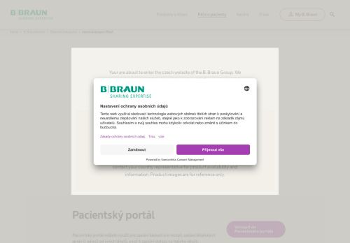 Zobrazit webové stránky B. Braun Avitum s.r.o. - Interní ambulance