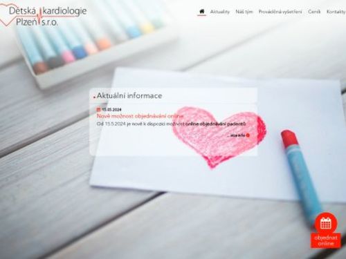 Dětská kardiologie Plzeň s.r.o. - MUDr. Petr Jehlička Ph.D., MUDr. Ivana Rušavá