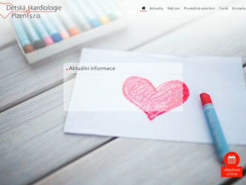 Dětská kardiologie Plzeň s.r.o. - MUDr. Petr Jehlička Ph.D., MUDr. Ivana Rušavá