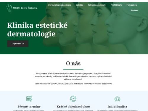 Klinika estetické dermatologie - MUDr. Petra Žižková