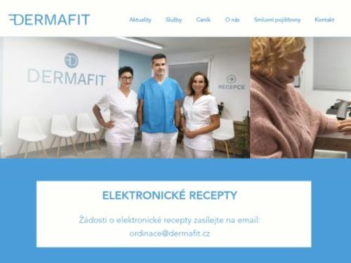 Kožní klinika a centrum estetické medicíny DERMAFIT - Doc. MUDr. Tomáš Fikrle, Ph.D, MUDr. Barbora Divišová, Ph.D., MUDr. Petra Brodská, Ph.D.