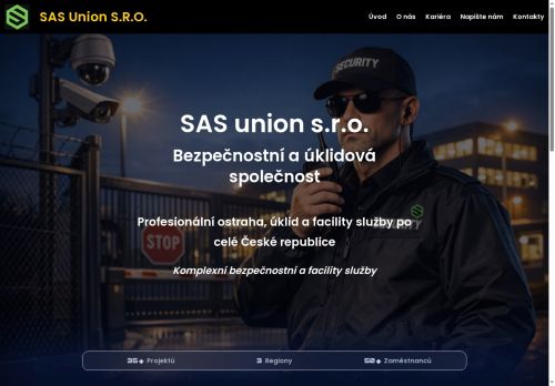 SAS union s.r.o. nabízí práci na pozici vrátný/á v obci Uherský Brod