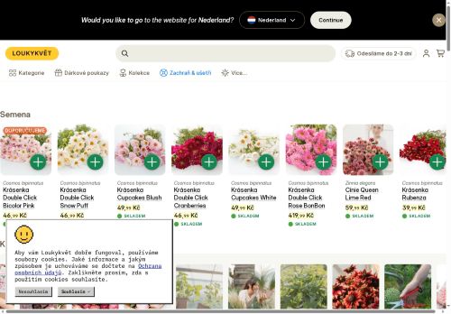 Loukykvět s.r.o. nabízí práci na pozici Zahradníci a pěstitelé v zahradnických školkách (m/ž) v obci Mšecké Žehrovice