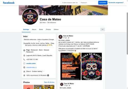 CASA DE MATEO ČESTLICE s.r.o. nabízí práci na pozici Kuchař/ka v obci Čestlice