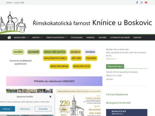 Římskokatolická farnost Knínice u Boskovic