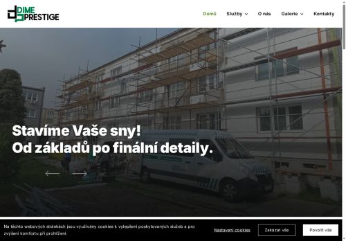 DIME prestige s.r.o. nabízí práci na pozici Obkladač v obci Nymburk