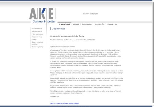 AKE CZ s.r.o. nabízí práci na pozici Ostření nástrojů (m/ž) v obci Velká Bíteš