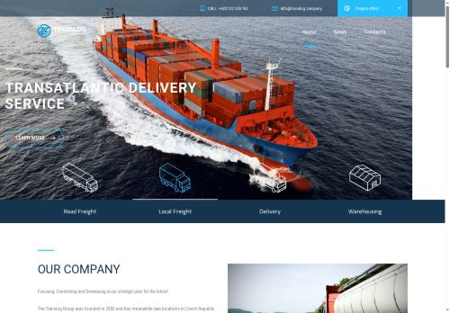 TRANSLOG COMPANY s.r.o. nabízí práci na pozici Řidiči nákladních automobilů, tahačů a speciálních vozidel v obci Praha