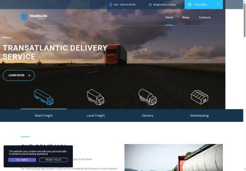 TRANSLOG COMPANY s.r.o. nabízí práci na pozici Řidiči nákladních automobilů, tahačů a speciálních vozidel v obci Praha