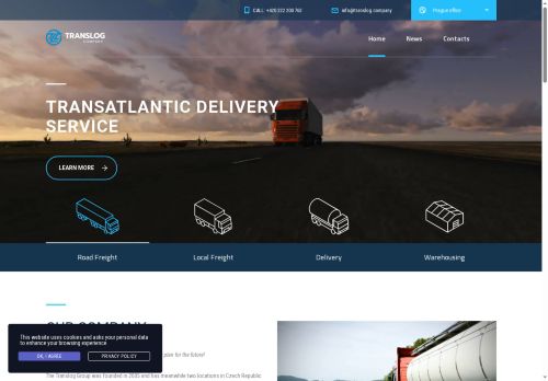 TRANSLOG COMPANY s.r.o. nabízí práci na pozici Řidiči nákladních automobilů, tahačů a speciálních vozidel v obci Praha