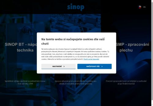 SINOP CB a.s. nabízí práci na pozici Obchodní referenti  Praha 10 v obci Praha