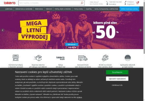 Bikero.cz s.r.o. nabízí práci na pozici servisní mechanik v obci Brno