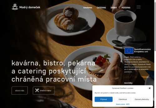 Modrý domeček, s.r.o. nabízí práci na pozici pomocný kuchař/řka pekař/ka - pro osoby se zdravotním postižením v obci Řevnice