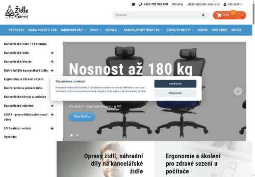 Zobrazit webové stránky Židle-Servis.CZ
