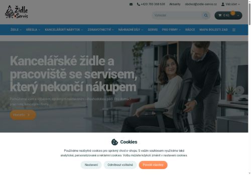 Zobrazit webové stránky Židle-Servis.CZ