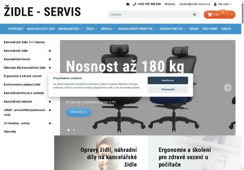Zobrazit webové stránky Židle-Servis.CZ