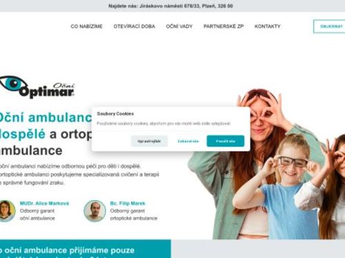 Oční ambulance Optimar - MUDr. Alice Marková