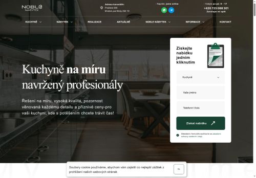 Noble nabytek s.r.o. nabízí práci na pozici všeobecní administrativní pracovníci (m+ž) v obci Mníšek pod Brdy